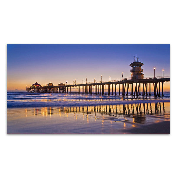 Huntington Pier Wall Art Print