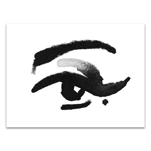 Inked Eye Wall Art Print