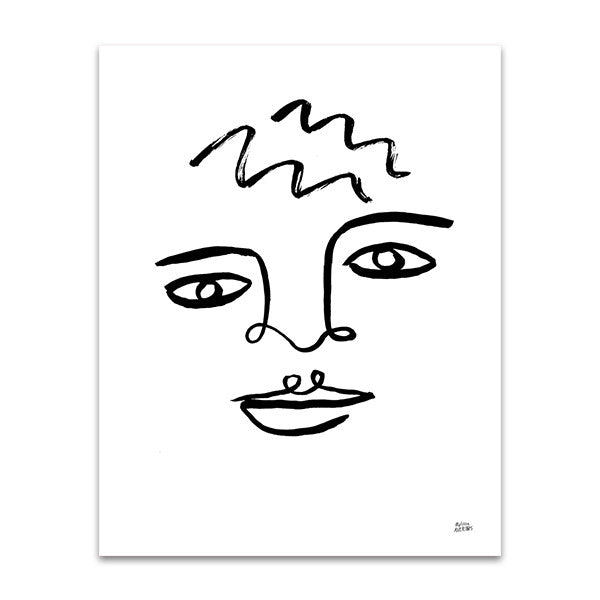 Making Faces IV Wall Art Print