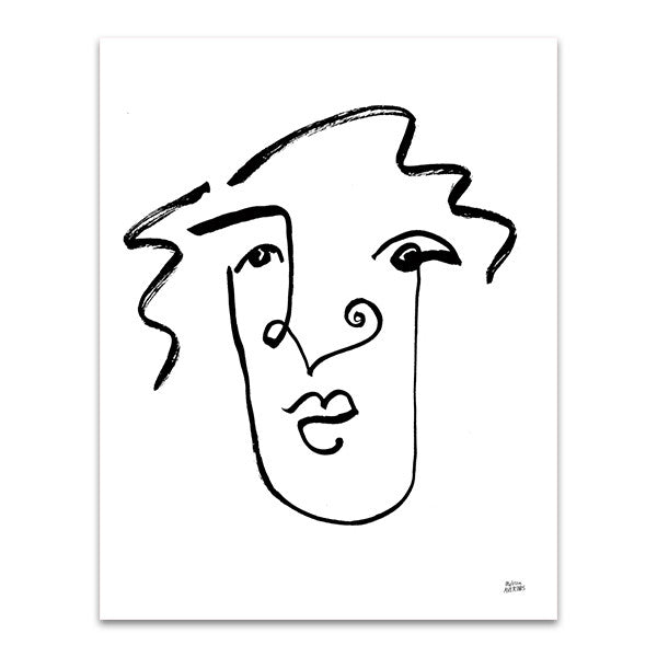 Making Faces VIII Wall Art Print