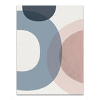 Mid Century Soft Luxe V Wall Art Print
