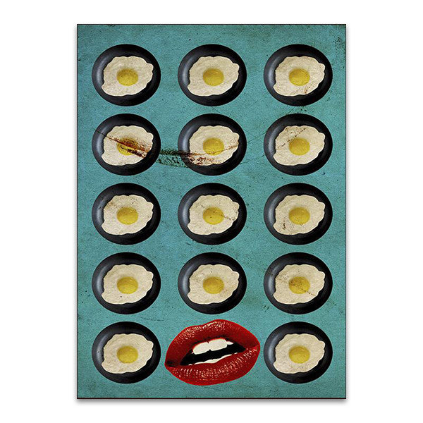 One Egg A Day Wall Art Print