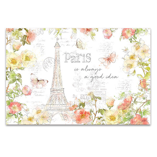 Painting Paris I Wall Art Print