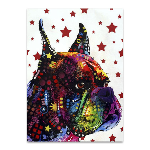Profile Boxer Wall Art Print