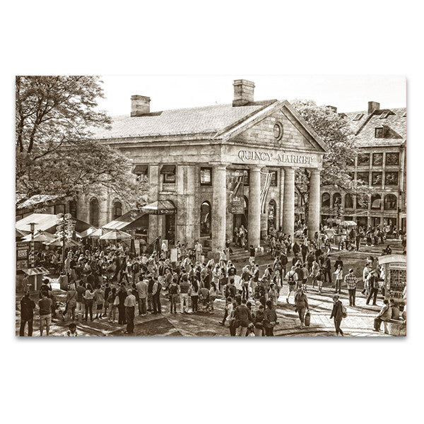 Quincy Market Wall Art Print