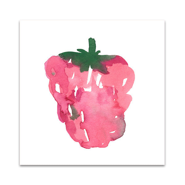 Raspberry Wall Art Print