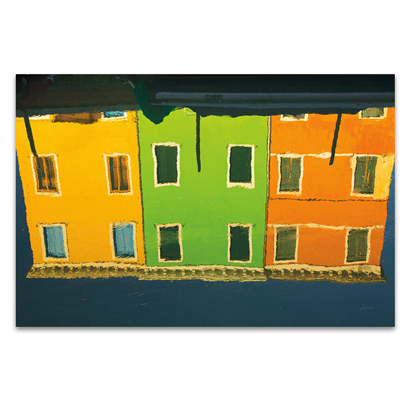 Reflections of Burano IX Wall Art Print