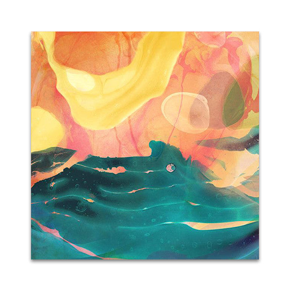 Seaside Abstract Wall Art Print