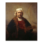 Self Portrait With Two Circles Rembrandt
