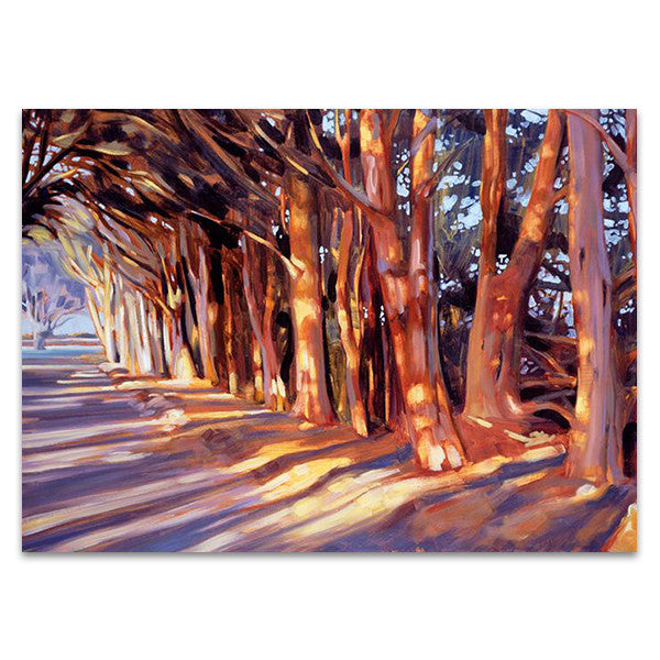 Shadows on the Road Wall Art Print