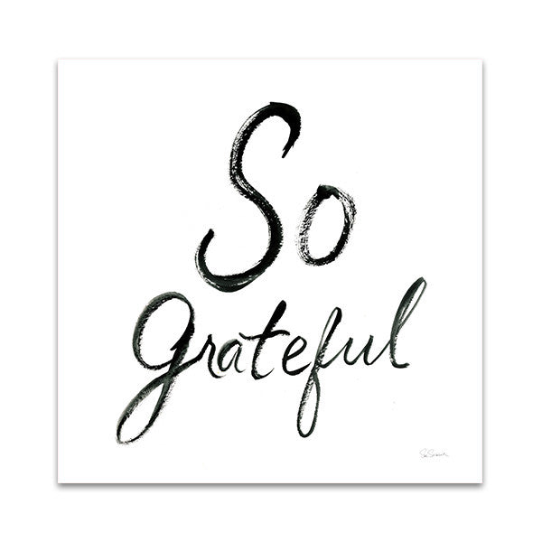 So Grateful Wall Art Print
