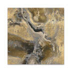 Stone With Gold and Gray II Wall Art Print