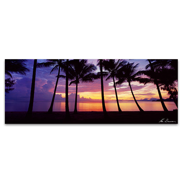 Sunrise Palm Cove Wall Art Print