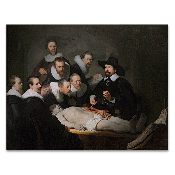 The Anatomy Lesson Of Dr Nicolaes Tulp