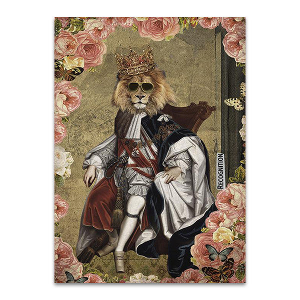 The King Wall Art Print
