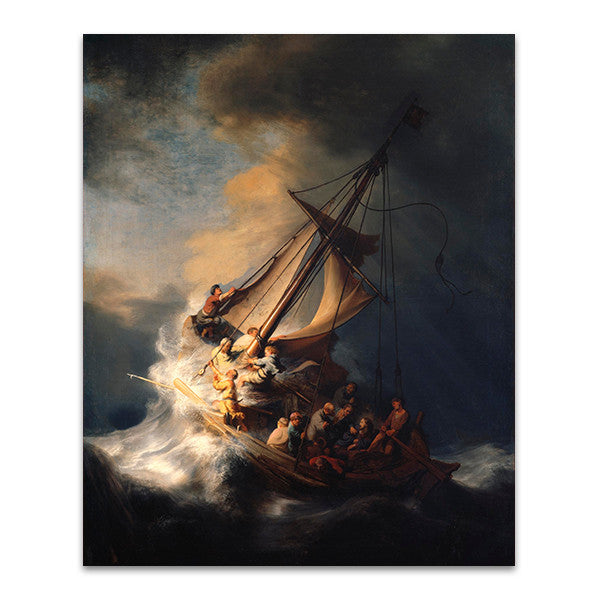 The Storm On The Sea Of Galilee Rembrandt