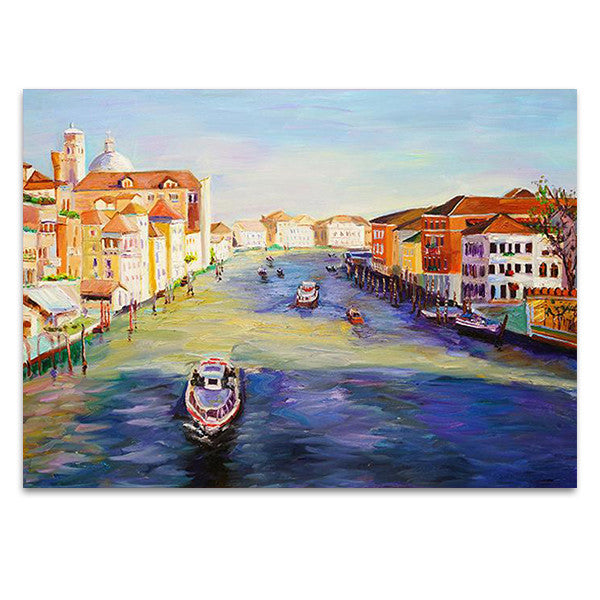 The Venice Canal Wall Art Print
