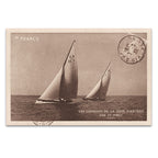 Vintage Sailing I Wall Art Print