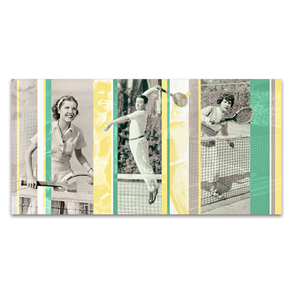 Vintage Tennis Wall Art Print