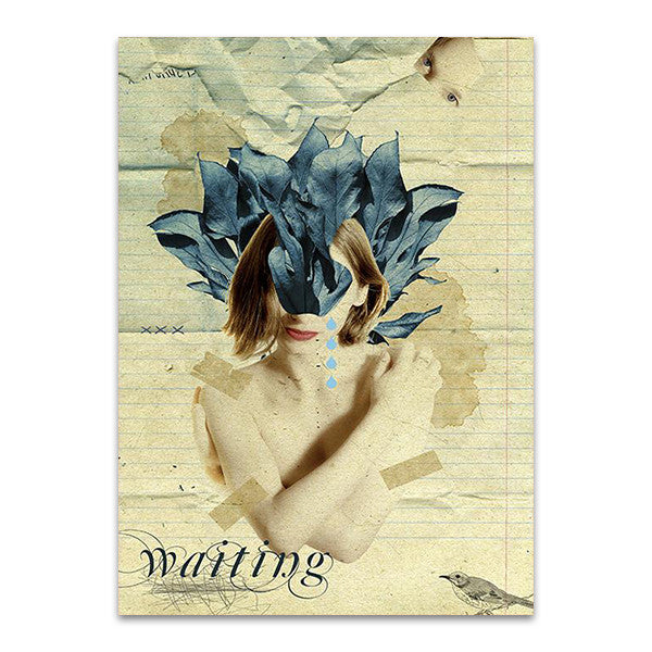 Waiting Wall Art Print