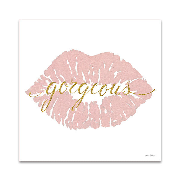 Wake Up and Make Up V Wall Art Print