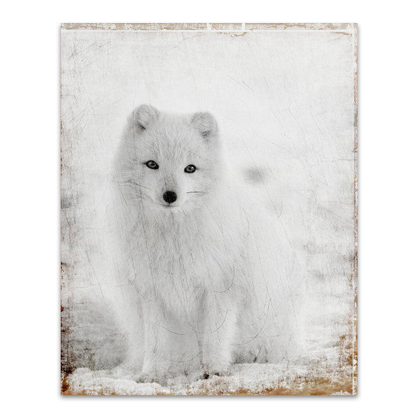White Out Wall Art Print