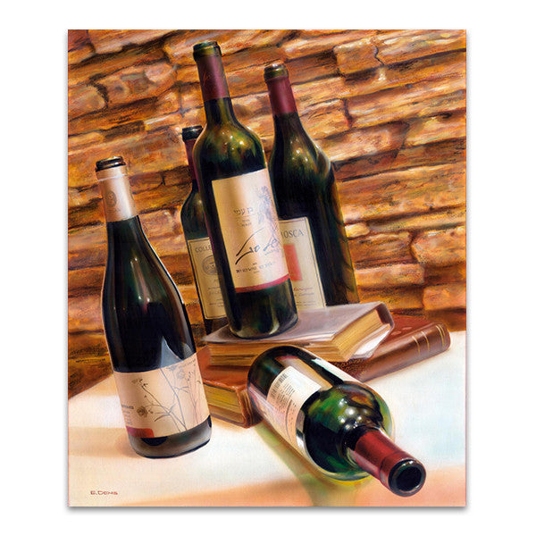 Wine Collection I Wall Art Print