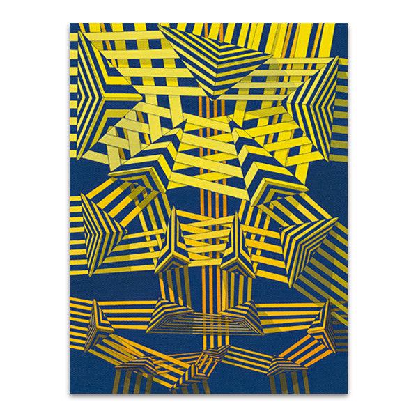 Yellow Arrow Wall Art Print