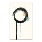 Zen Circles B Wall Art Print