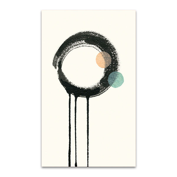 Zen Circles B Wall Art Print