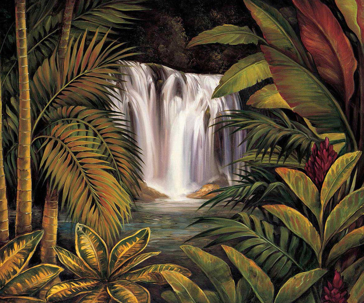 Sacred Pool I Wall Art Print