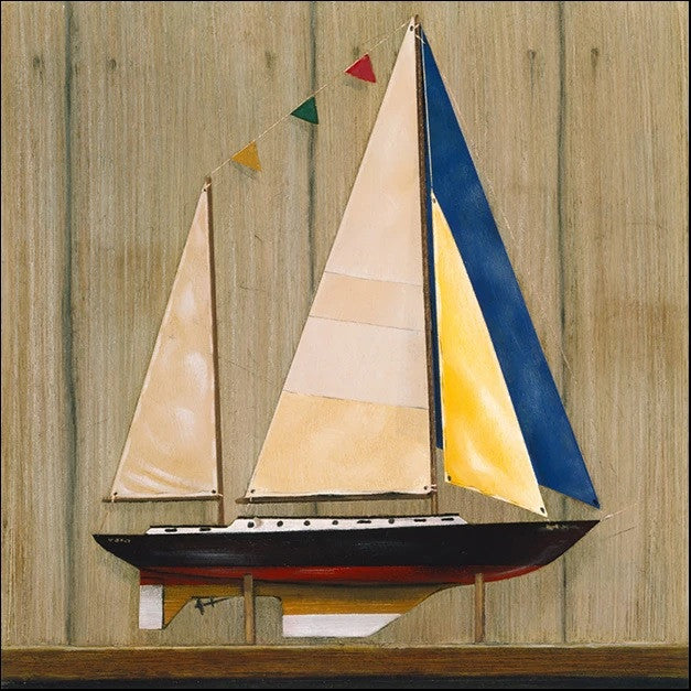 Sailboat II Wall Art Print
