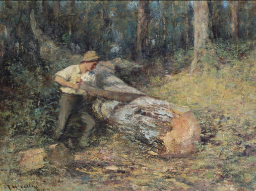 McCubbin | Sawing Timber