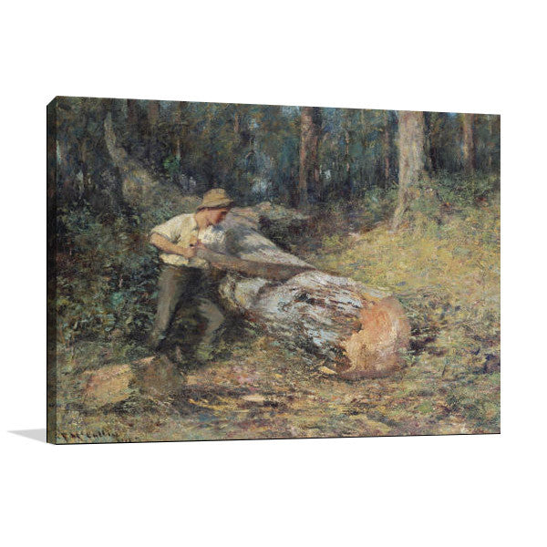 McCubbin | Sawing Timber