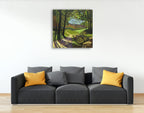 Spring Sunshine Wall Art Print on the wall