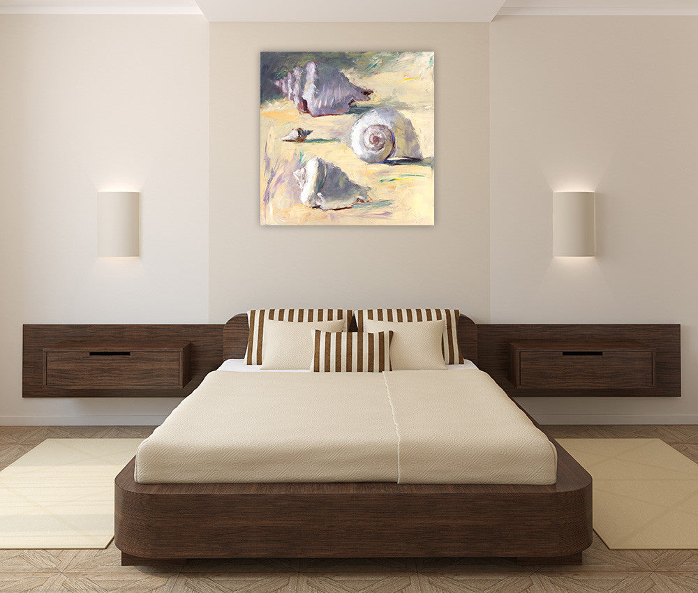 Seashells I Wall Art Print on the wall