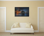 Seawater Home Wall Art Print on the wall