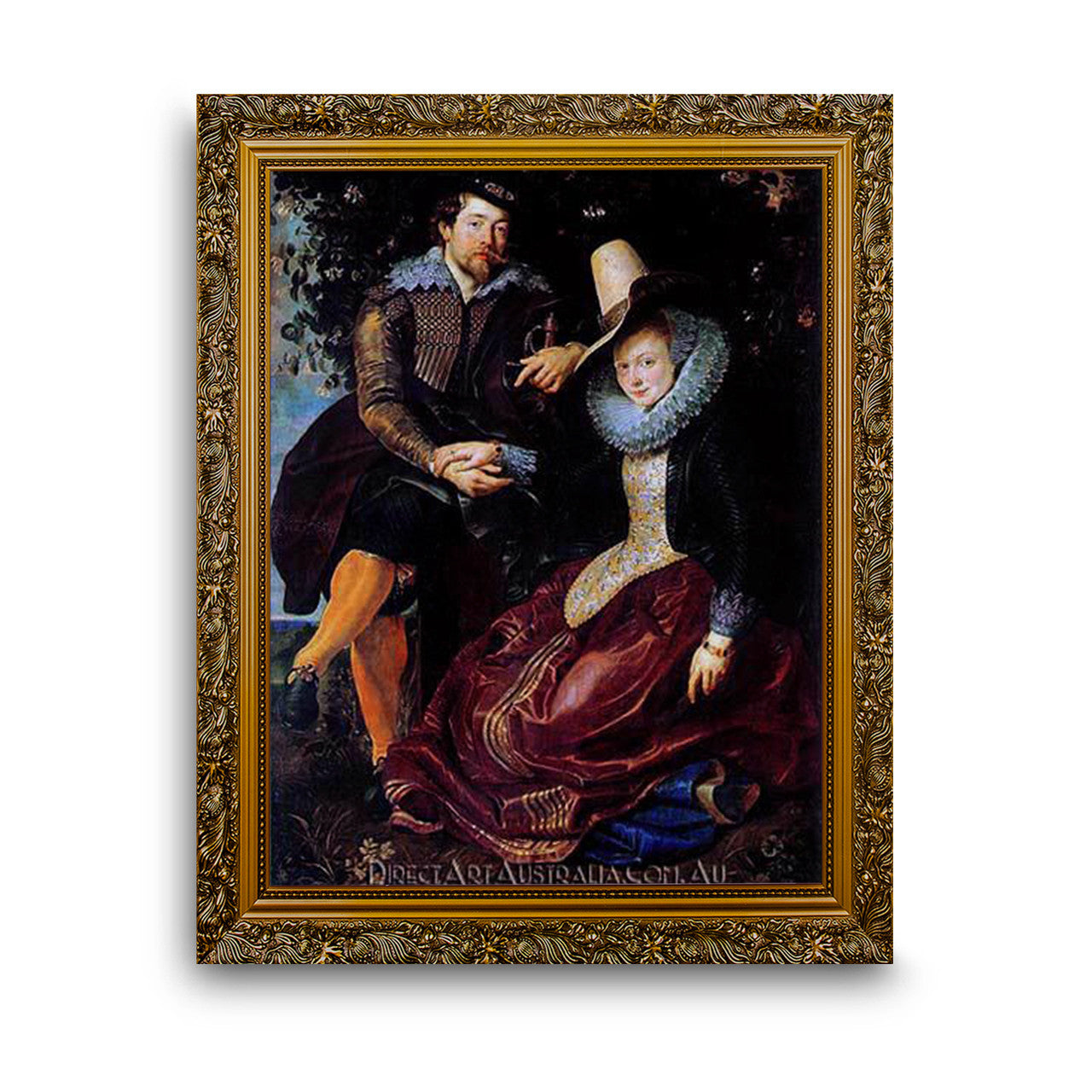 Gold Ornate Outer Frame