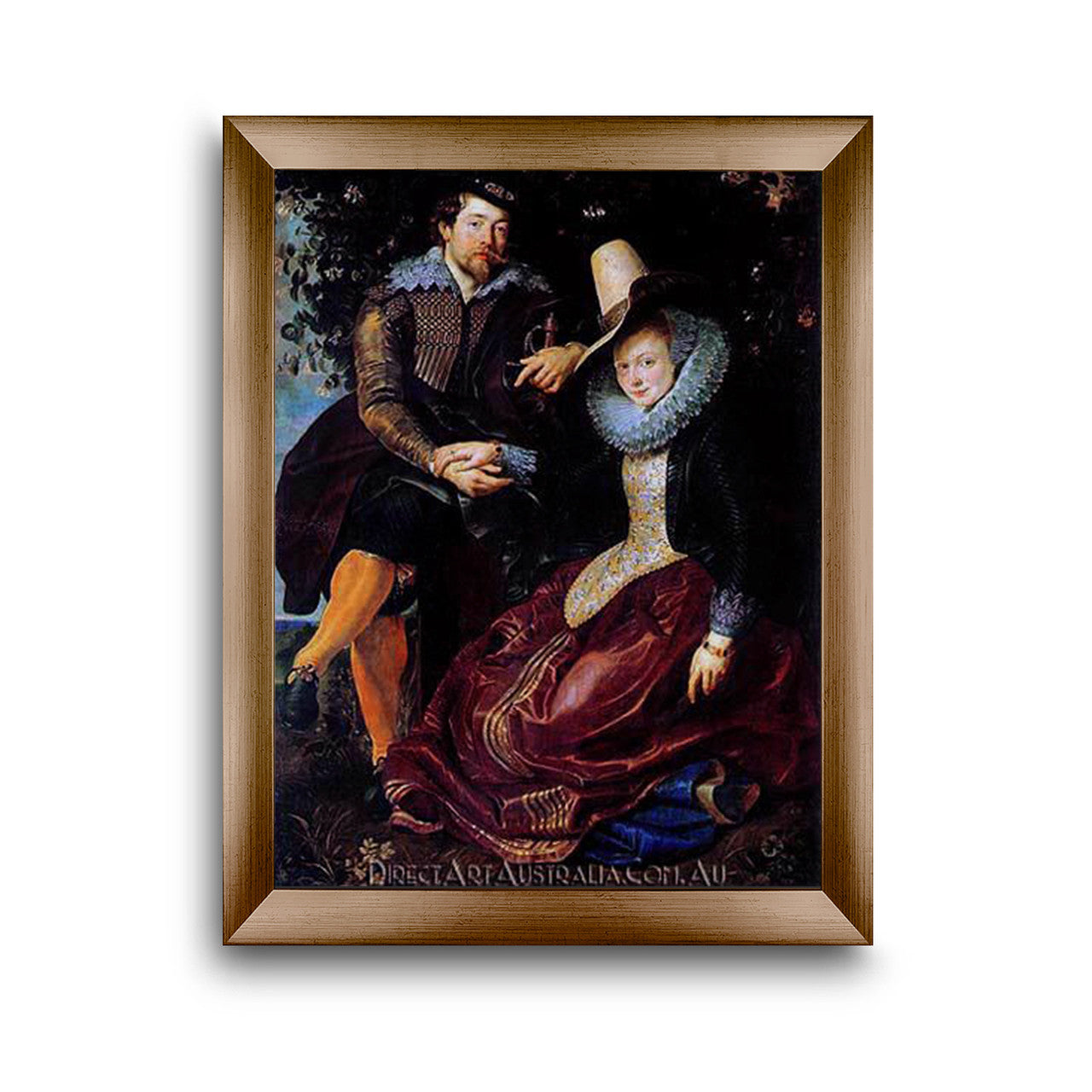 Modern Flat Gold Frame