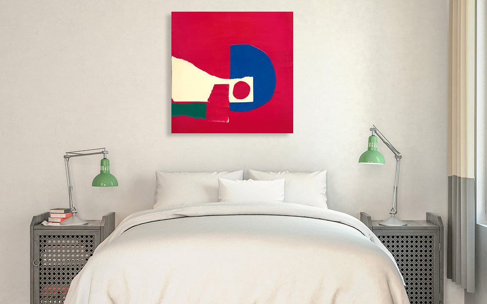 Shape Shifter III Wall Art Print on the wall