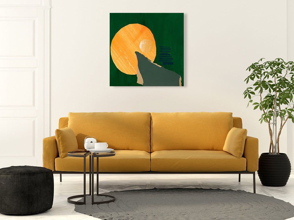 Shape Shifter II Wall Art Print on the wall