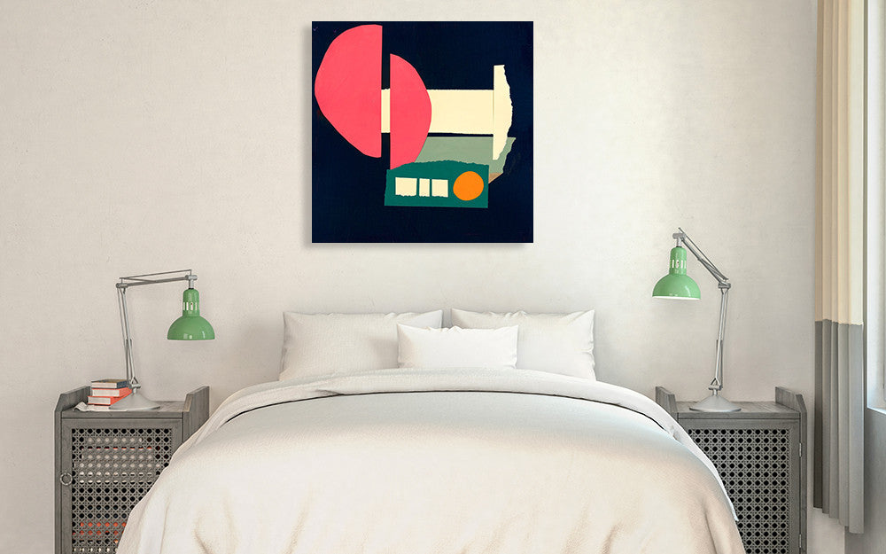 Shape Shifter IV Wall Art Print  on the wall