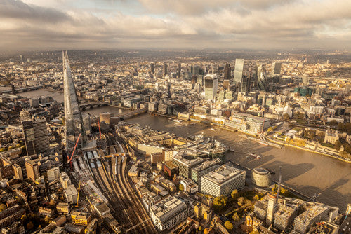 Shard and London Bridge Wall Art Print