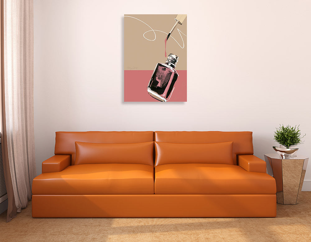 Shine Wall Art Print on the wall