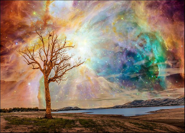 Shining Magical Sky Wall Art Print