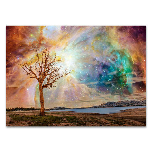 Shining Magical Sky Wall Art Print