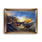 Modern Flat Gold Frame