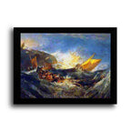 Modern Flat Black Frame