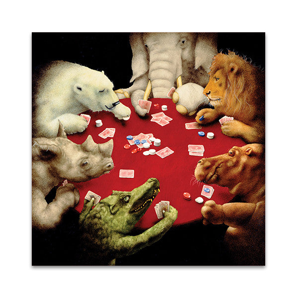 Shut Up and Deal Wall Art Print