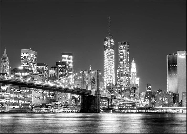 Skyline New York City Wall Art Print